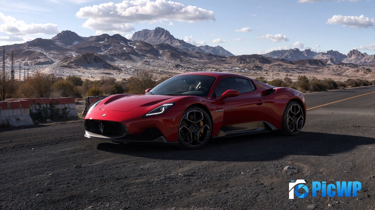 Maserati MC20 Outdoor 4K PC Wallpaper