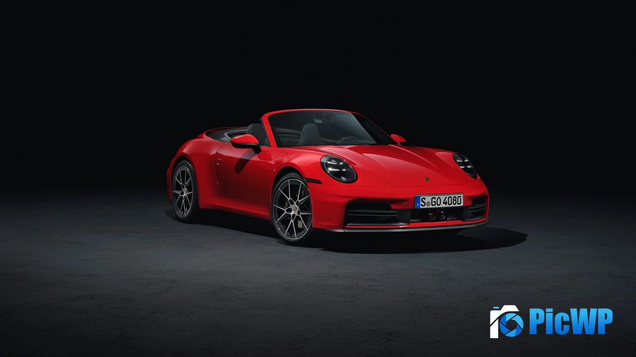 Porsche 911 Carrera Cabriolet 2024 4K PC Wallpaper
