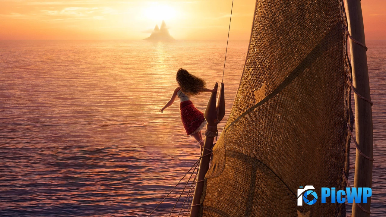 Moana 2 Movie poster 4K PC Wallpaper