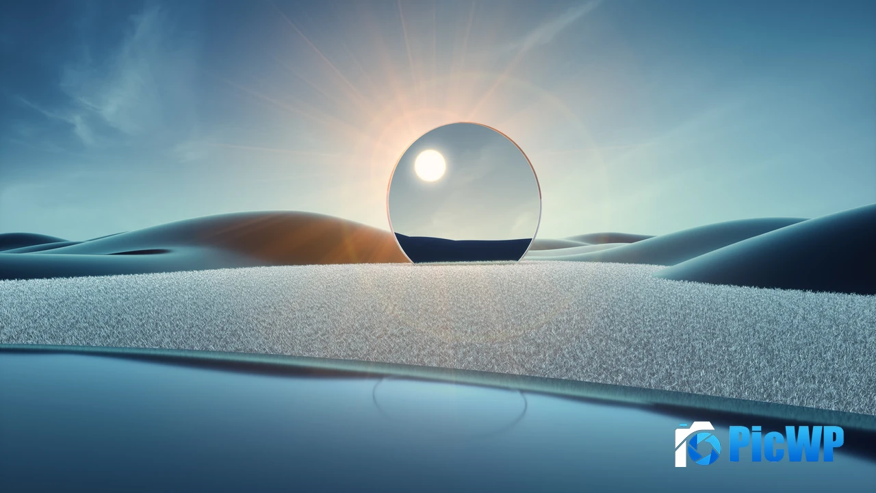 Dreamlike Desert 4K PC Wallpaper