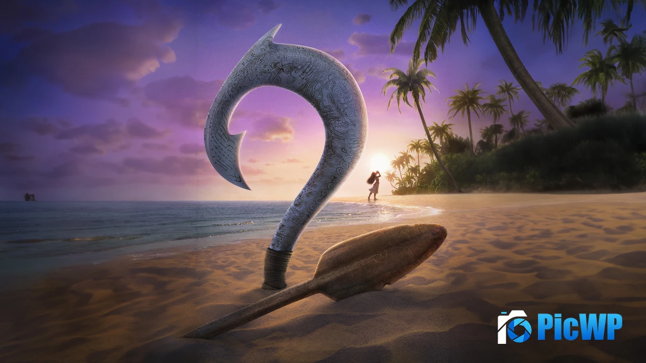 Moana 2 2024 4K PC Wallpaper