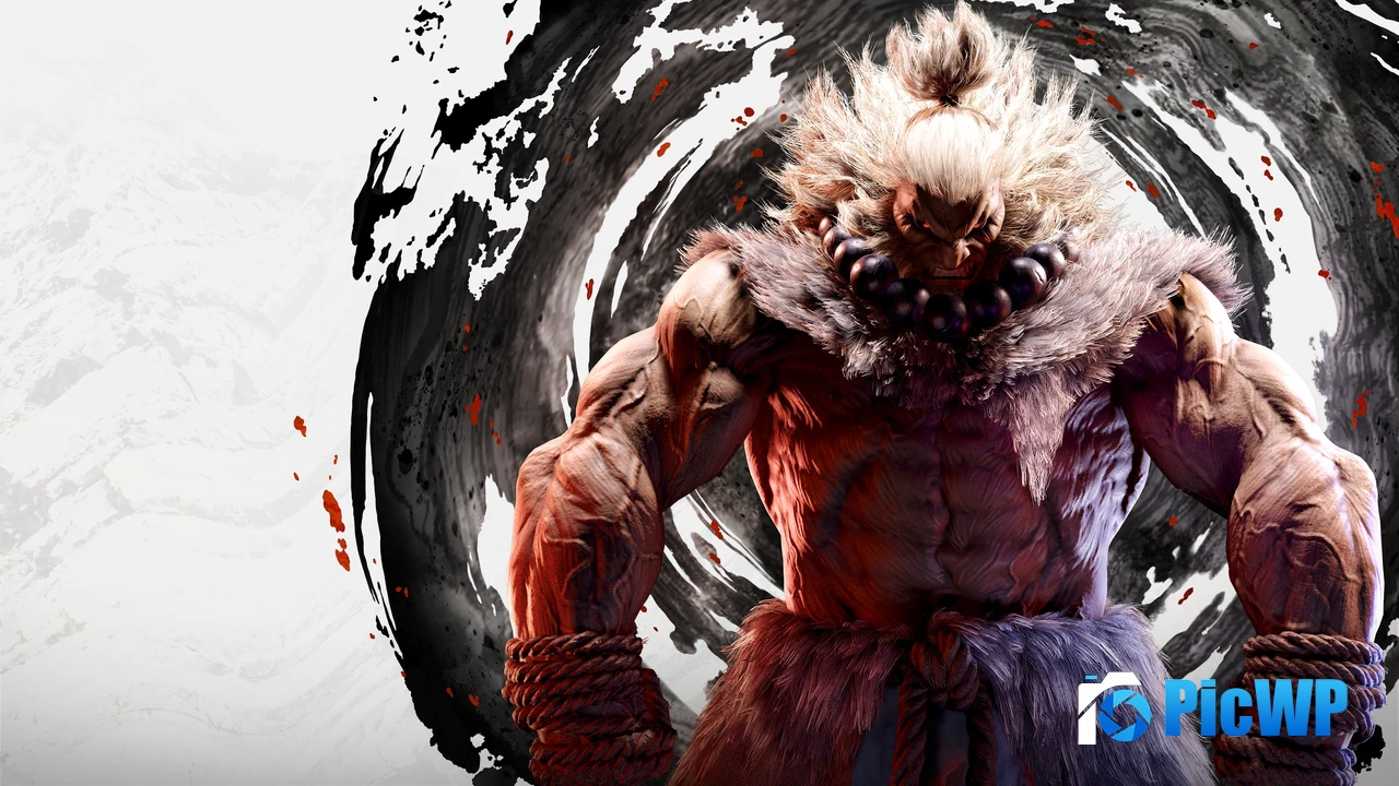 Akuma Street Fighter 6 4K PC Wallpaper
