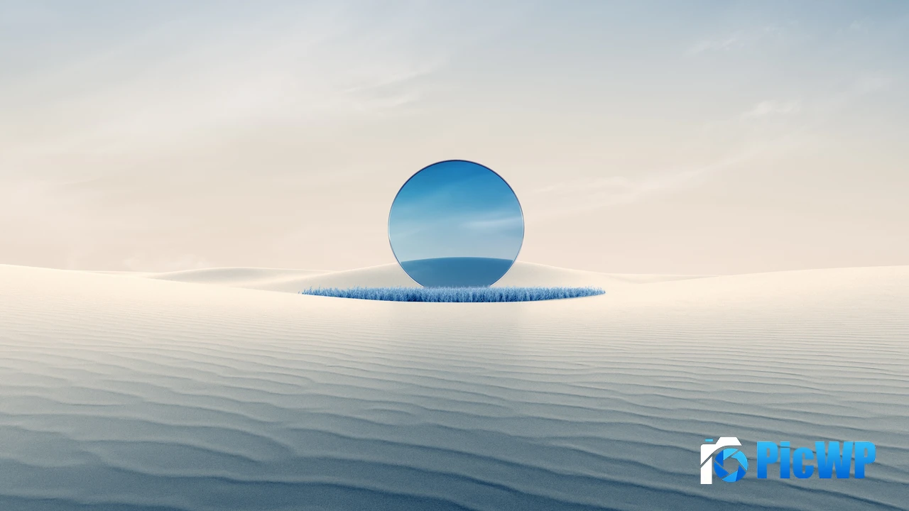 Desert Isolated 4K PC Wallpaper