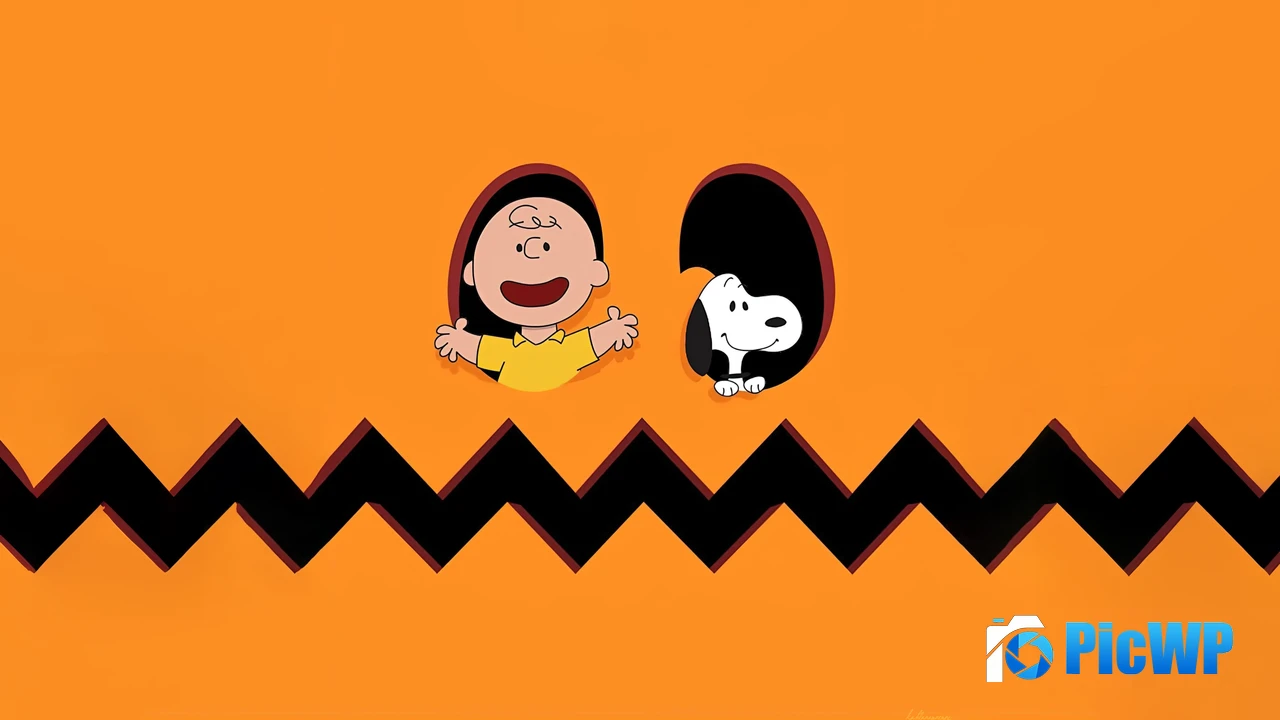 Charlie Brown Pumpkin 4K PC Wallpaper