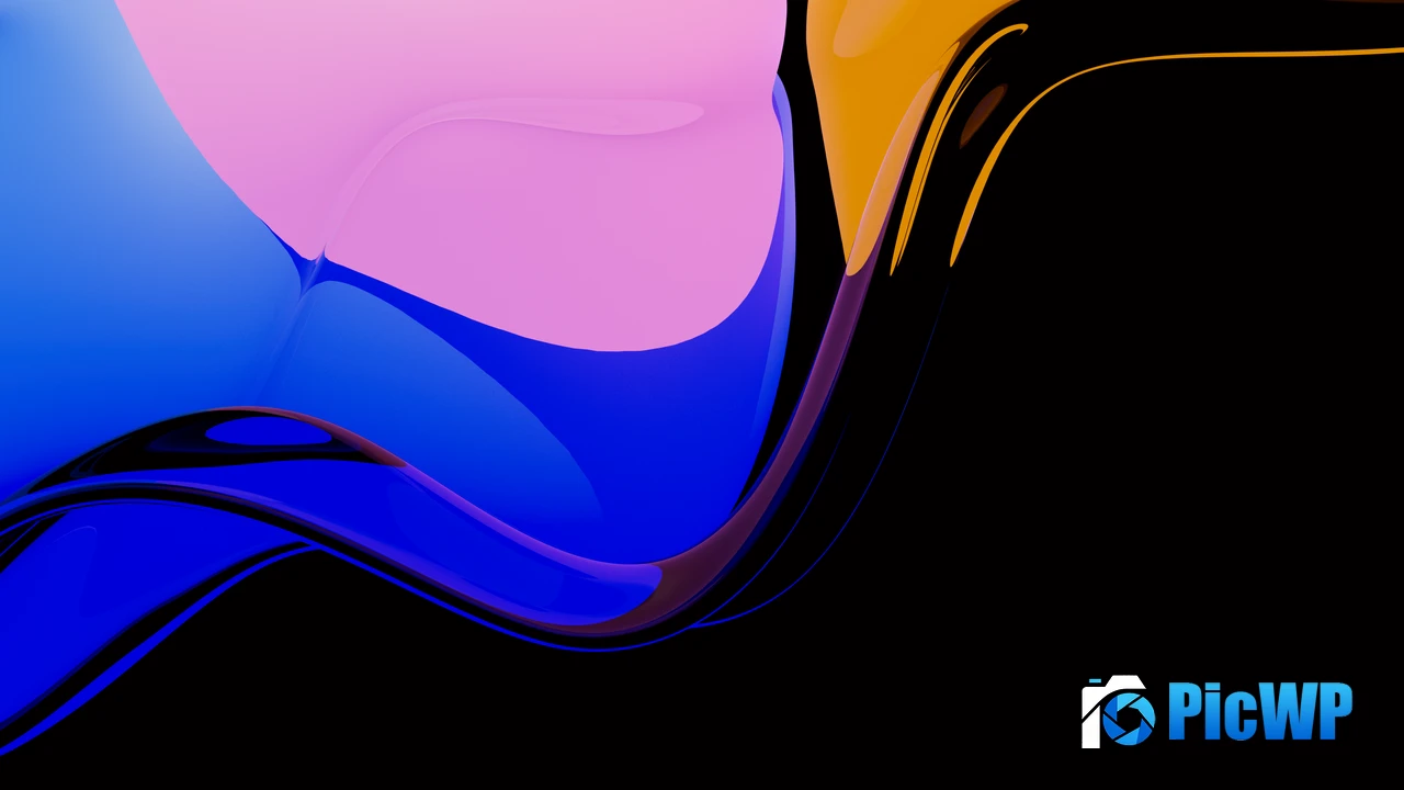 Abstract Glass background AMOLED 4K PC Wallpaper