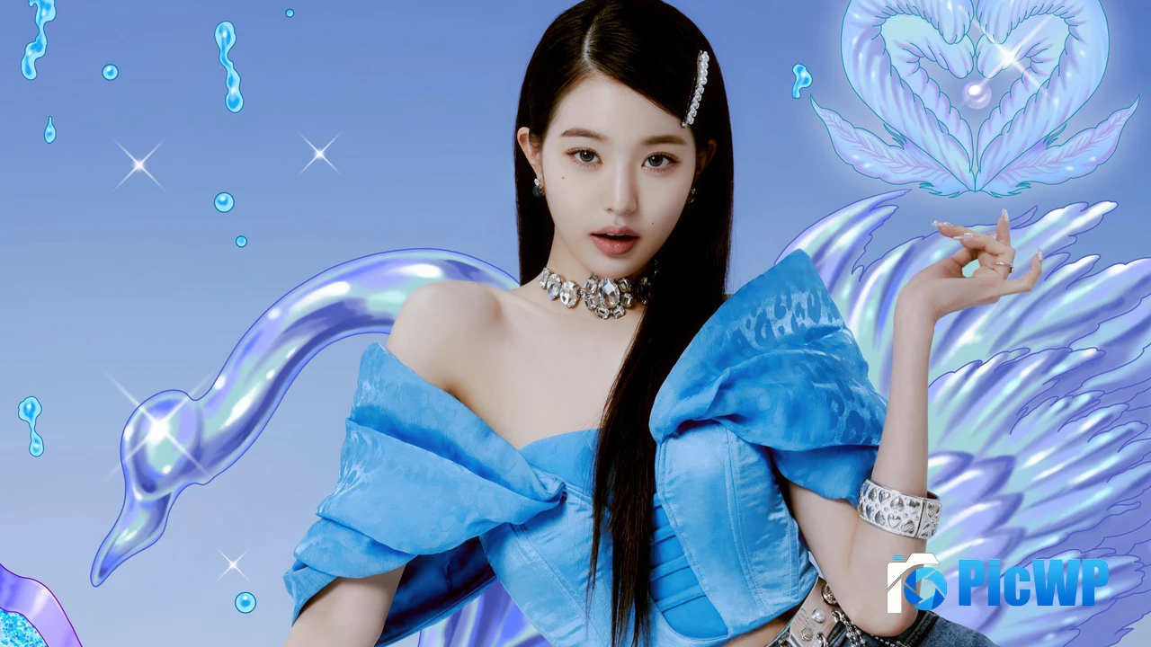 Jang Wonyoung - Love Dive 4K PC Wallpaper