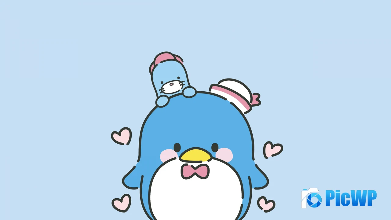 Tuxedo Sam Chip (Sanrio) 4K PC Wallpaper