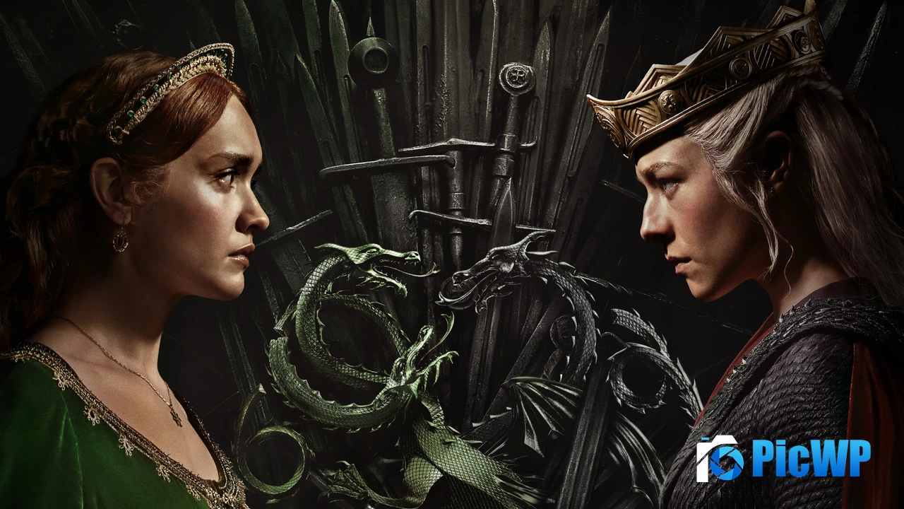 Princess Rhaenyra Targaryen Alicent Hightower 4K PC Wallpaper