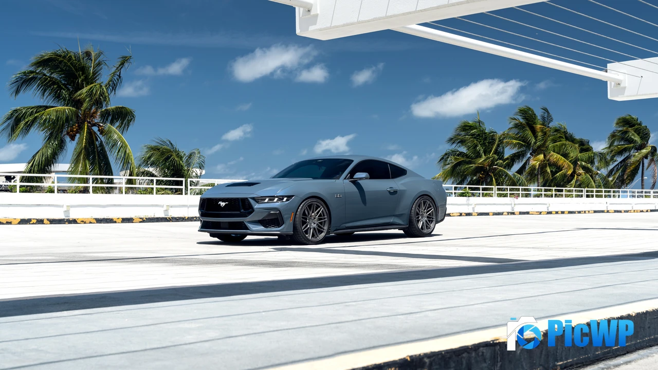 Ford Mustang GT Outdoor 4K PC Wallpaper