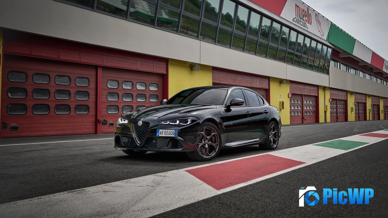 Alfa Romeo Giulia Quadrifoglio Super Sports Cars 4K PC Wallpaper
