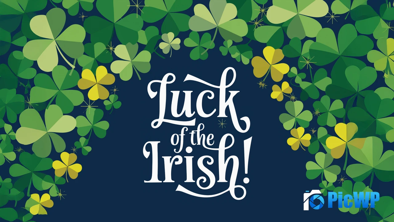 Luck of the Irish Greeting Card 4K PC Wallpaper