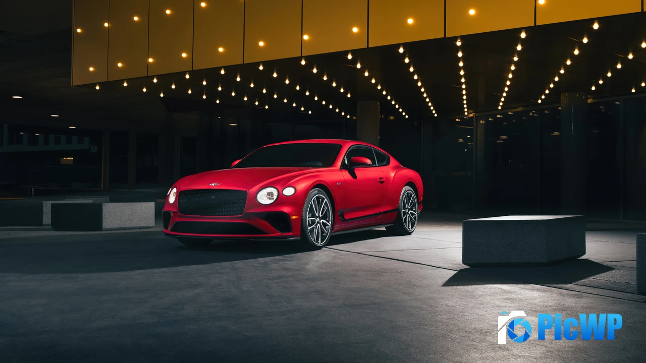 Bentley Continental GT V8 'Edition 8' 2024 4K PC Wallpaper