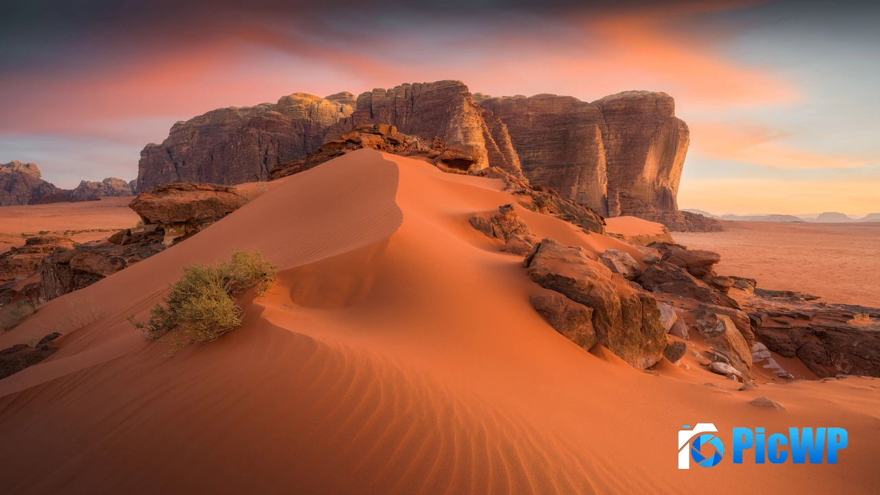 Wadi Rum Valley of the Moon 4K PC Wallpaper
