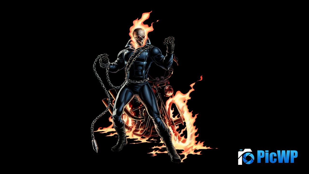 Ghost Rider 4K PC Wallpaper