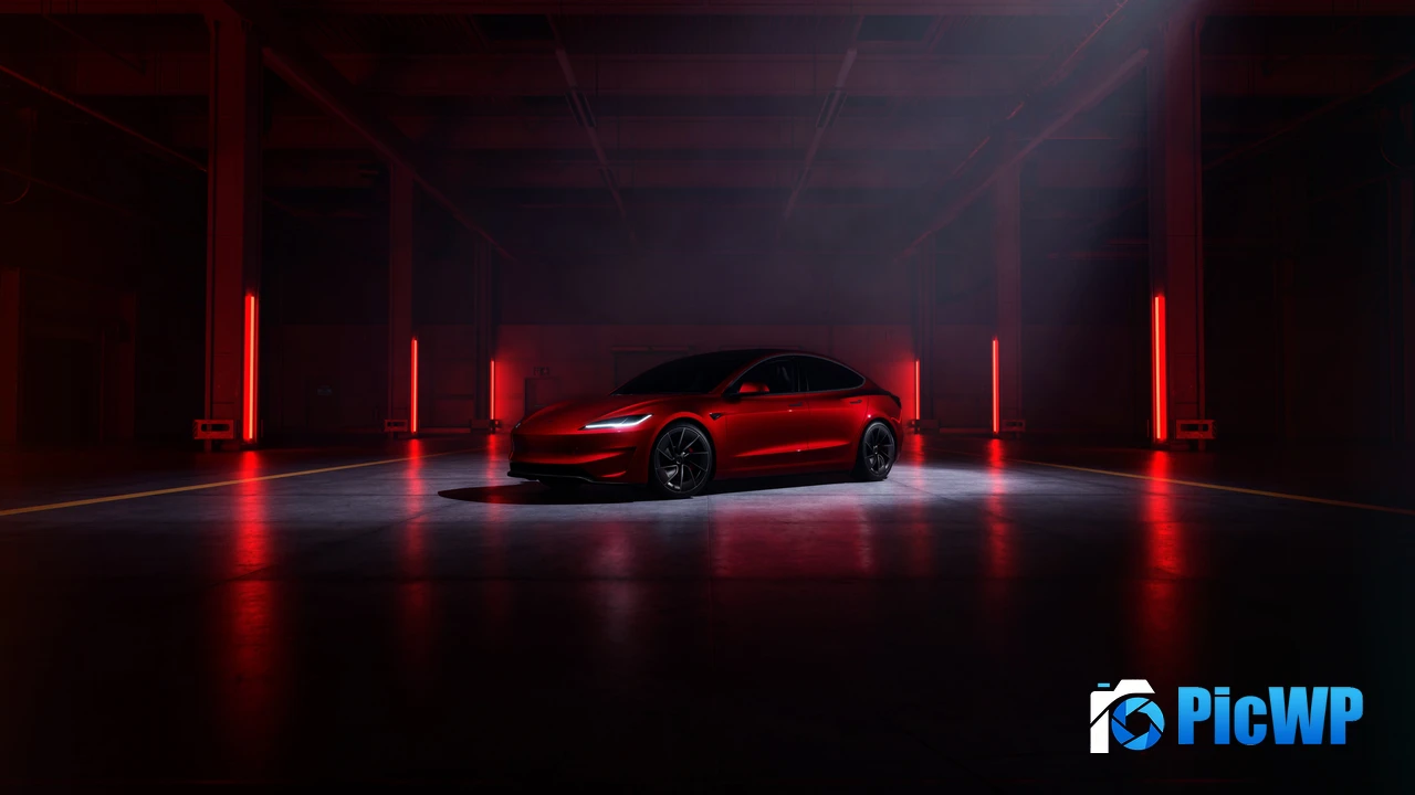 Tesla Model 3 Performance car 4K PC Wallpaper