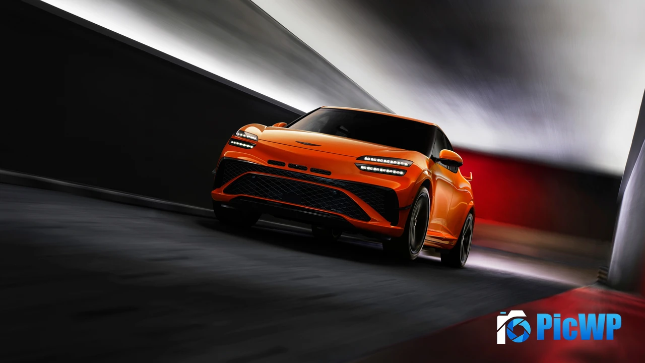 Genesis GV60 Magma 2026 4K PC Wallpaper