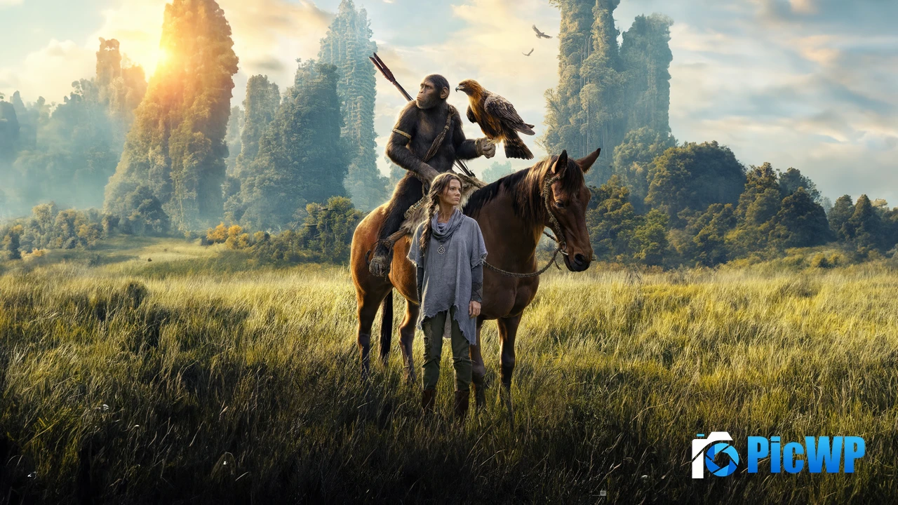 Kingdom of the Planet of the Apes 2024 4K PC Wallpaper