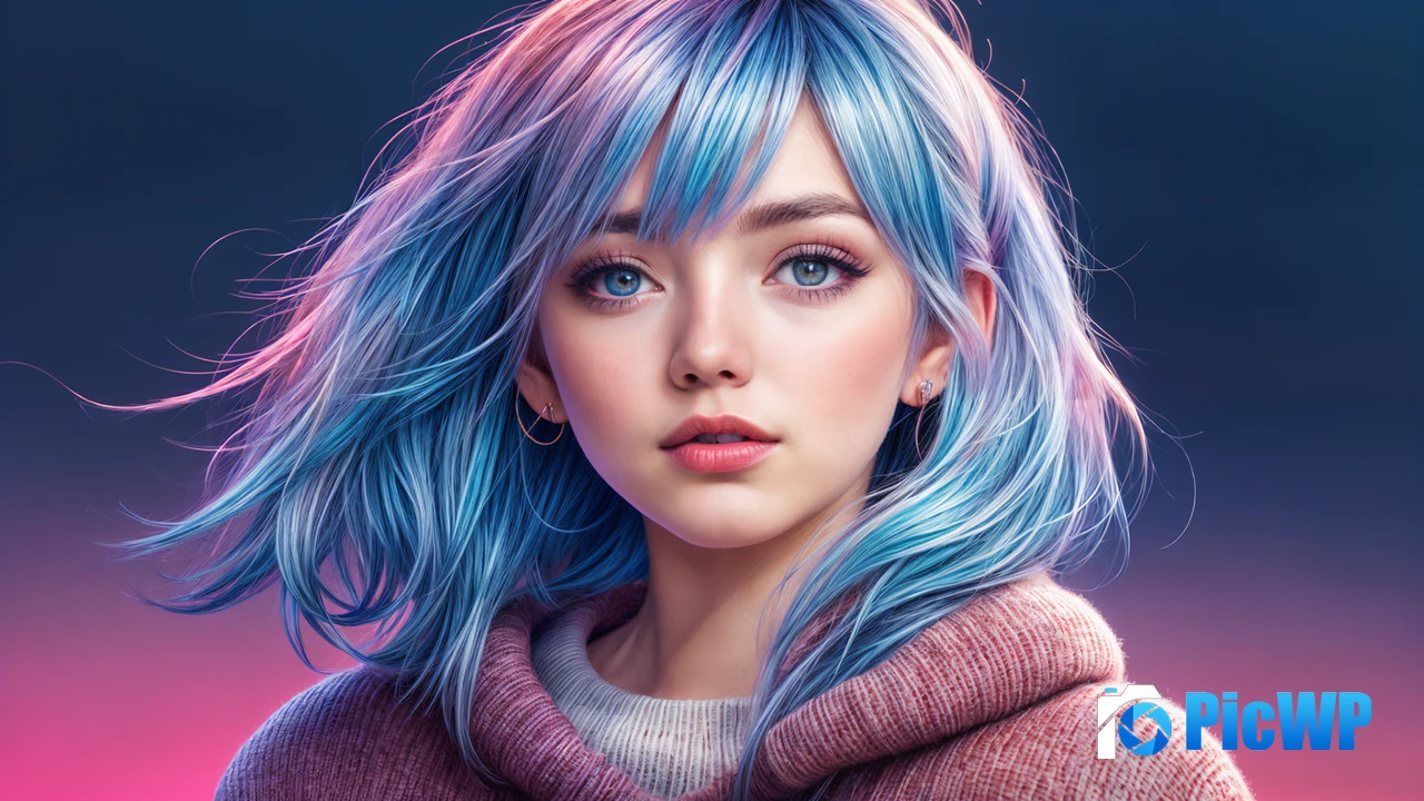 Asian Girl AI art 4K PC Wallpaper