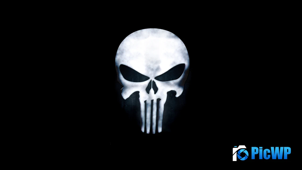 The Punisher Skull 4K PC Wallpaper