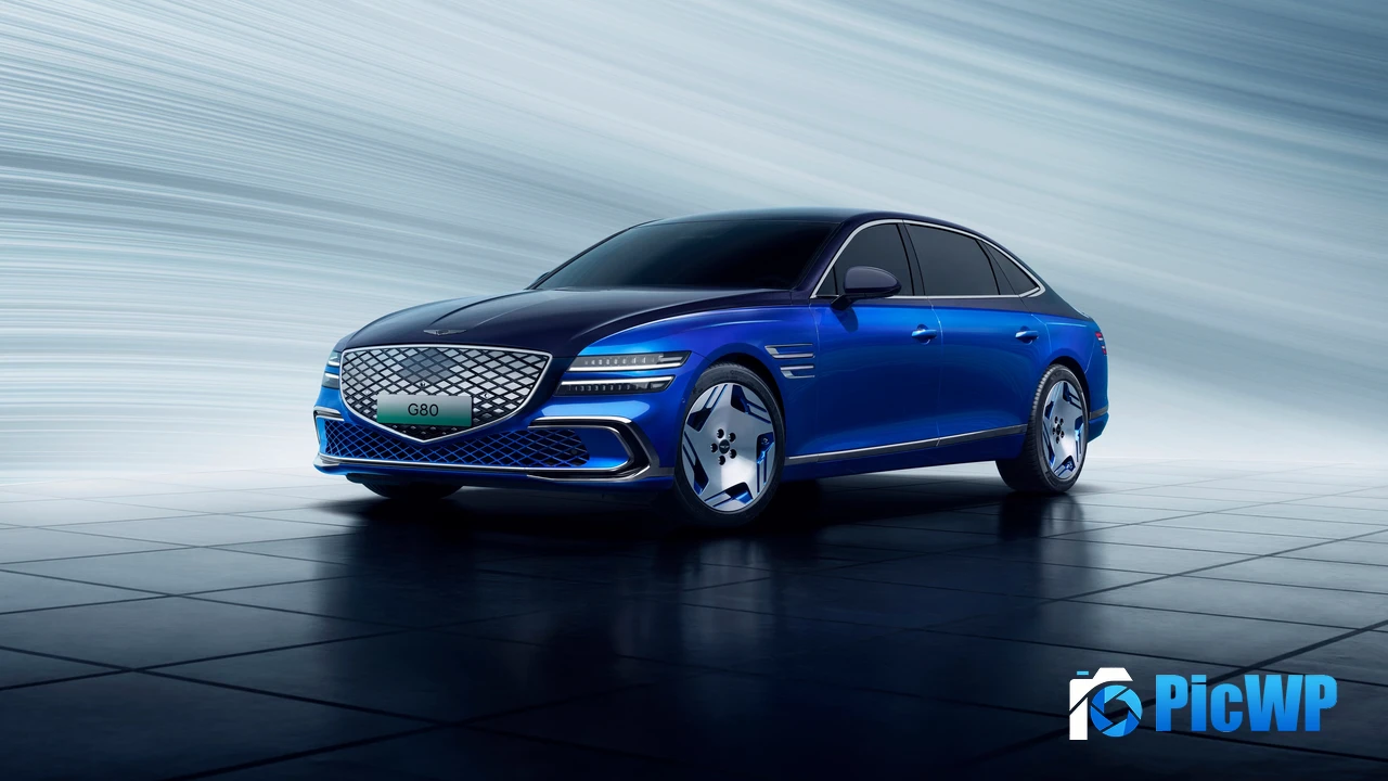 Genesis Electrified G80 2024 4K PC Wallpaper