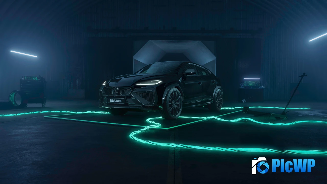Brabus 900 Superblack Lamborghini Urus SE 4K PC Wallpaper