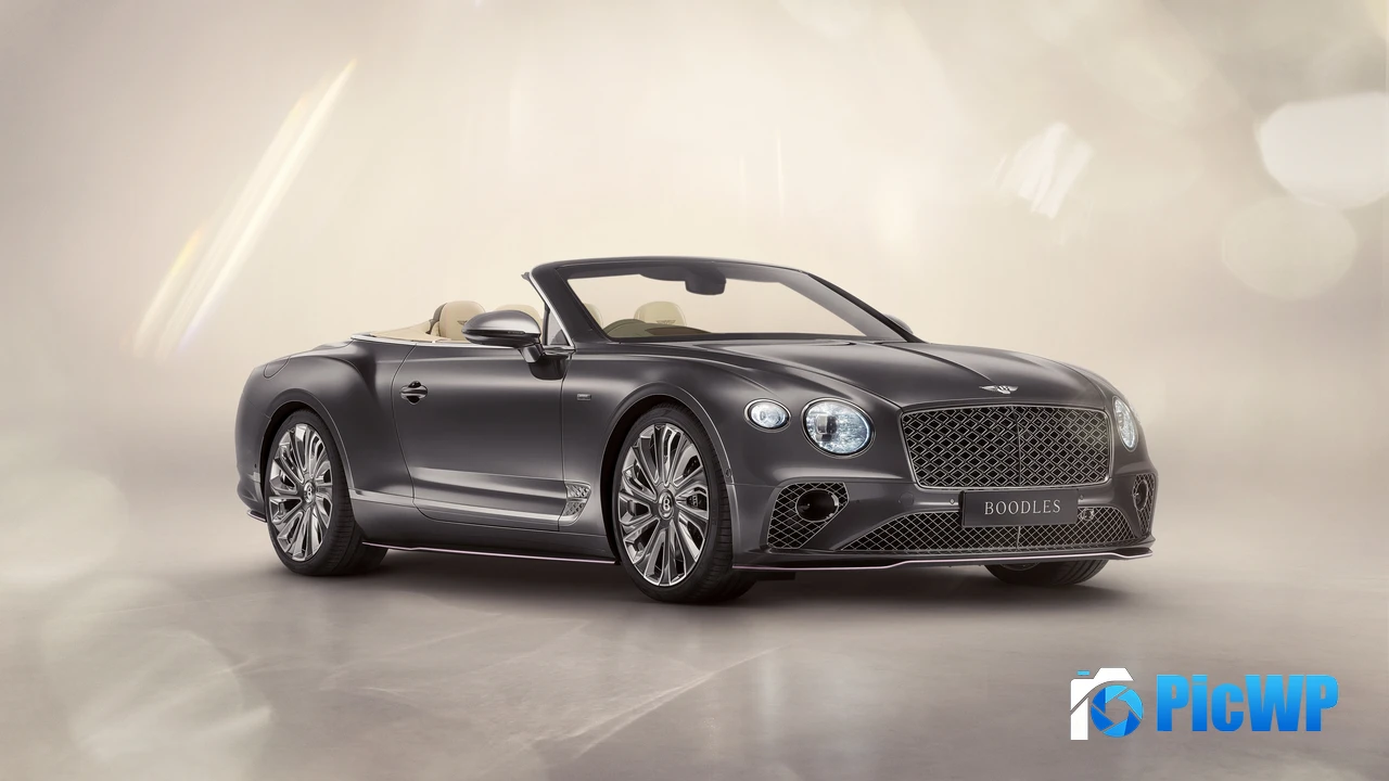 Bentley Continental GT Convertible Boodles by Mulliner 2024 4K PC Wallpaper