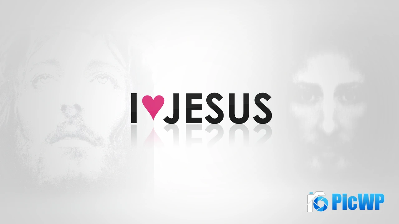 I Love Jesus 4K PC Wallpaper