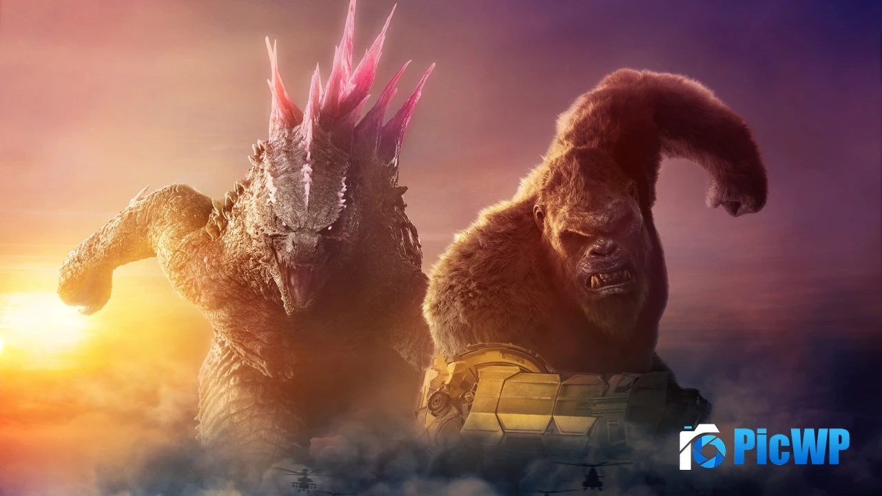 Godzilla x Kong: The New Empire Movie (8K) 4K PC Wallpaper