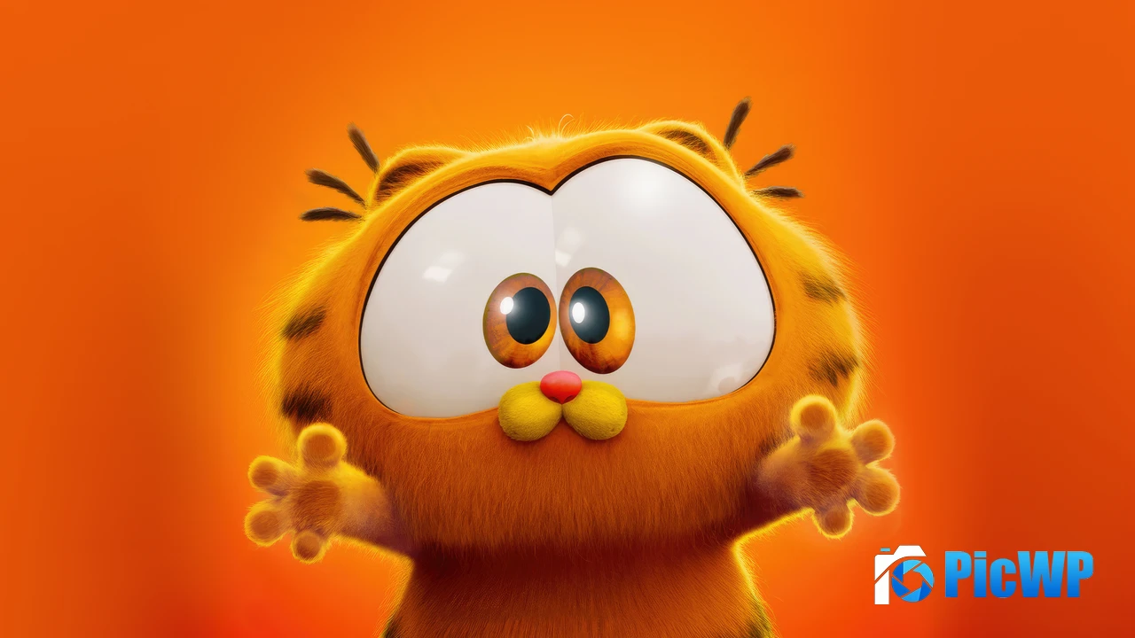 Adorable Baby Garfield 4K PC Wallpaper