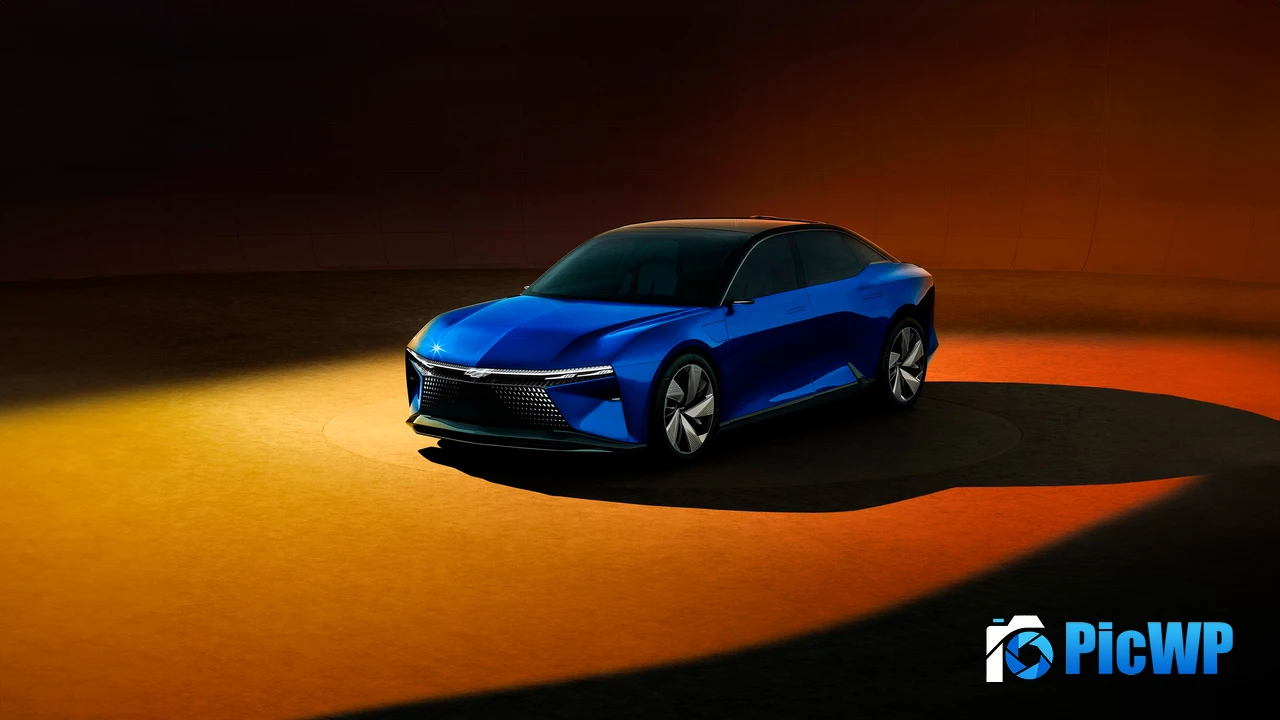 Chevrolet FNR-XE Electric Sedan 4K PC Wallpaper