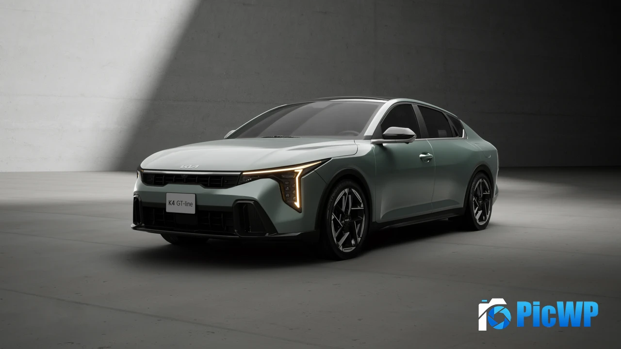 Kia K4 GT-Line 2025 4K PC Wallpaper
