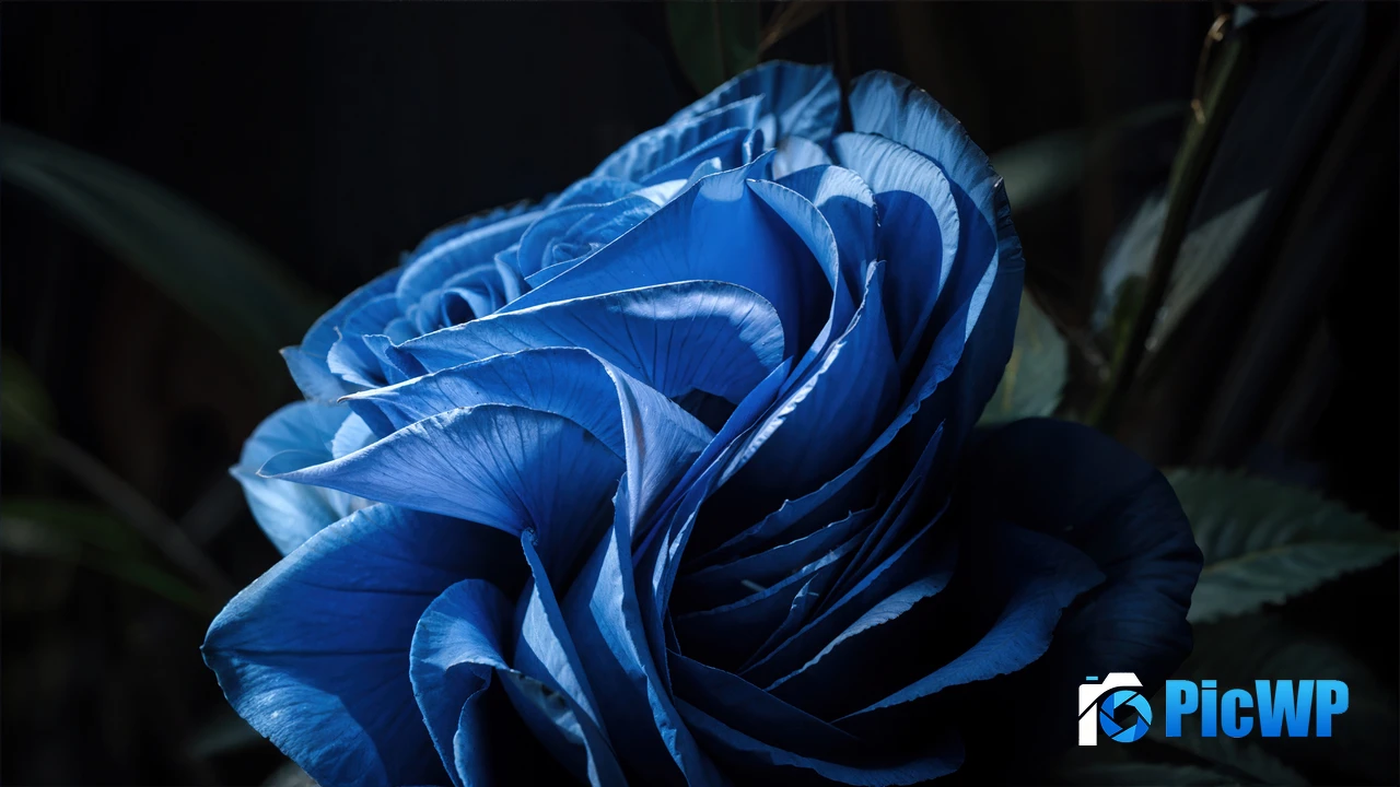 Windows 11 Bloom AI art Dark Theme 4K PC Wallpaper