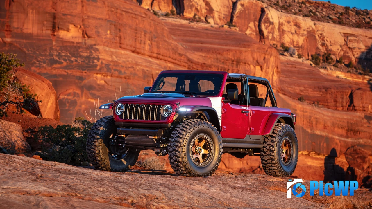 Jeep Low Down Concept cars 4K PC Wallpaper