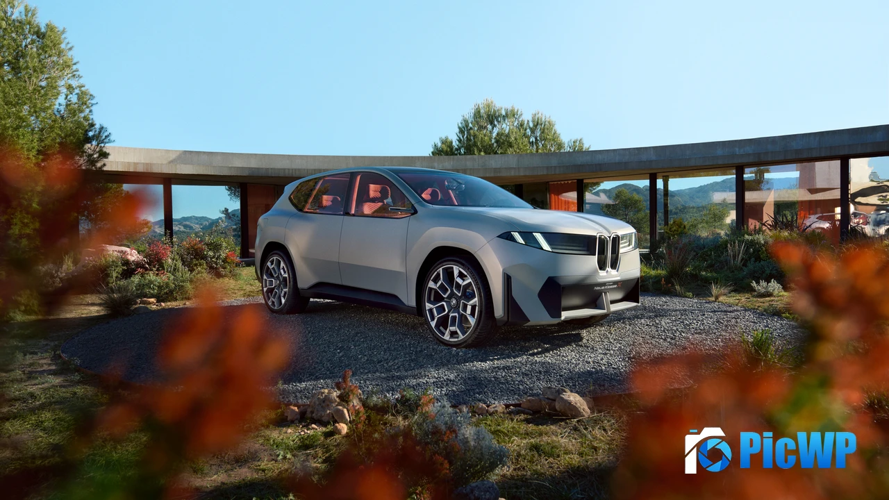 BMW Vision Neue Klasse X 2024 4K PC Wallpaper