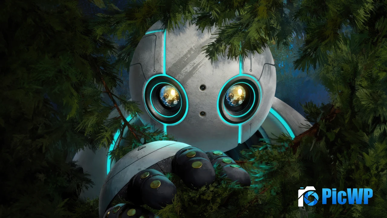 The Wild Robot Official 4K PC Wallpaper
