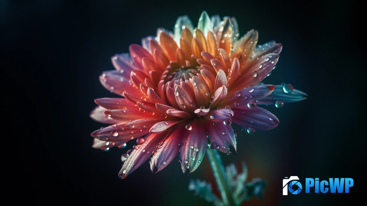 Chrysanthemum Digital flower 4K PC Wallpaper