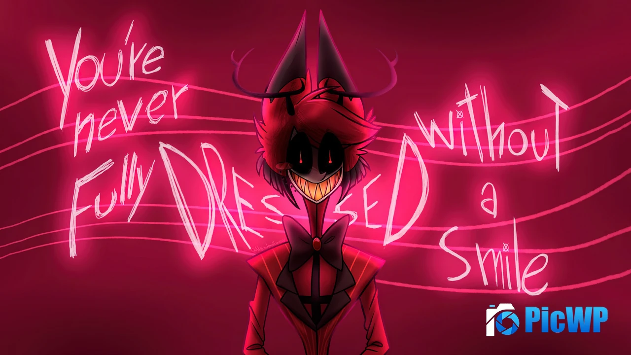 Alastor Hazbin Hotel 4K PC Wallpaper