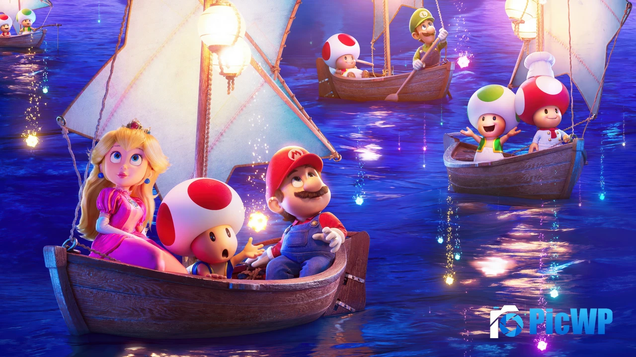 The Super Mario Galaxy Movie Key Art 4K PC Wallpaper