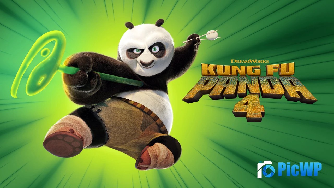 Kung Fu Panda 4 Official 4K PC Wallpaper
