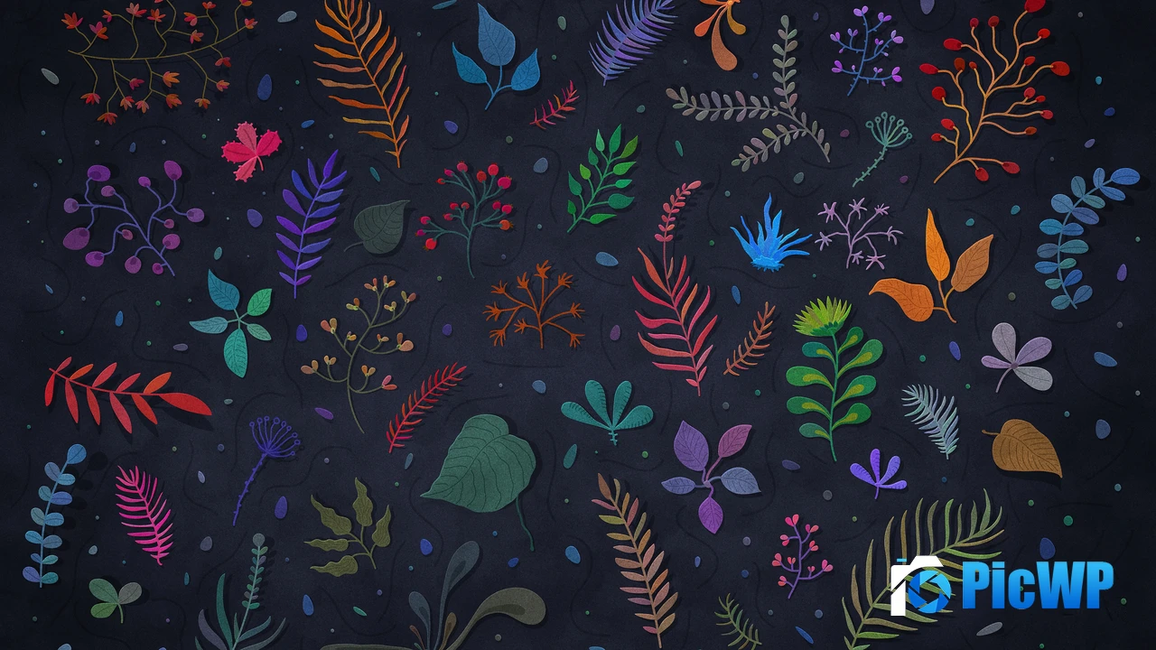 Botanical Illustration 4K PC Wallpaper