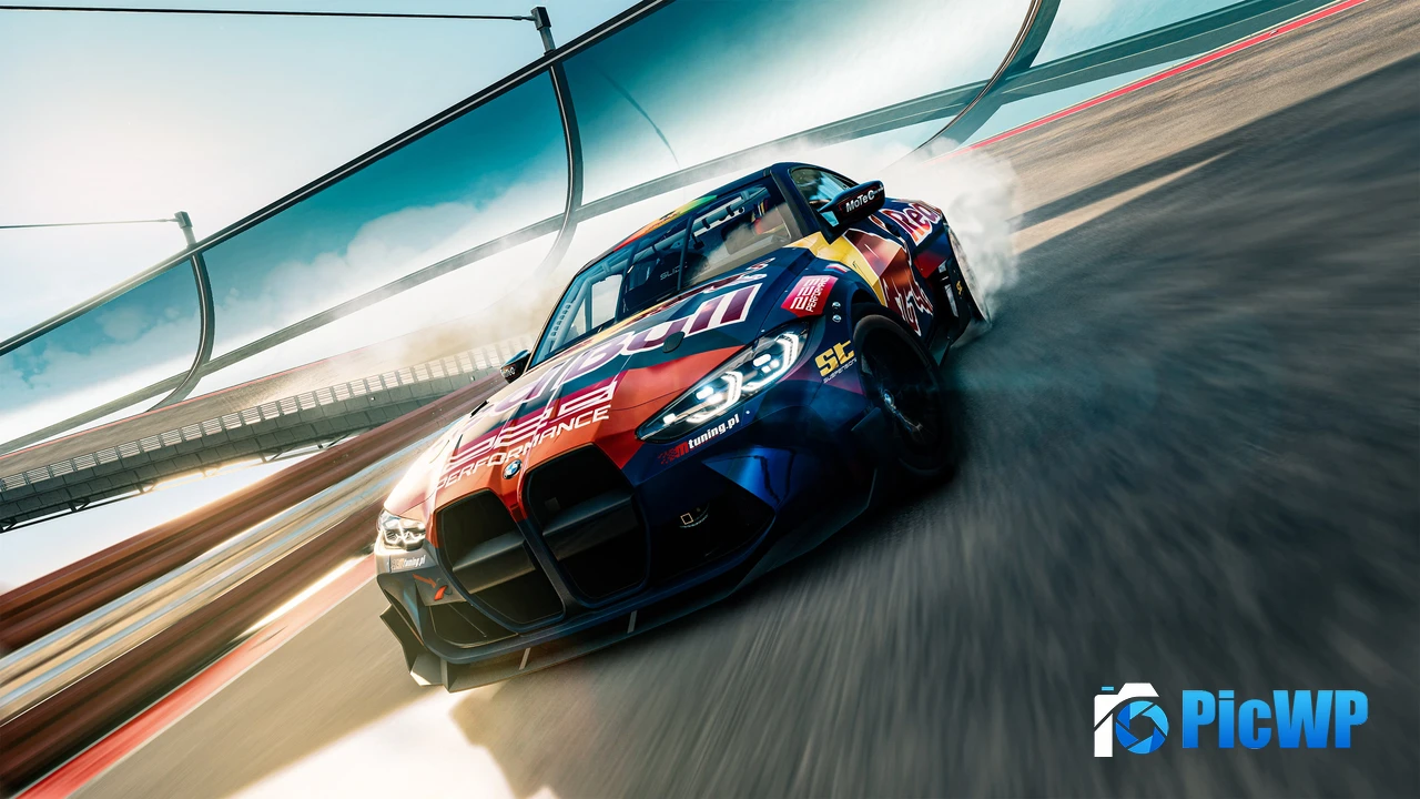 BMW M4 Competition The Crew Motorfest 4K PC Wallpaper