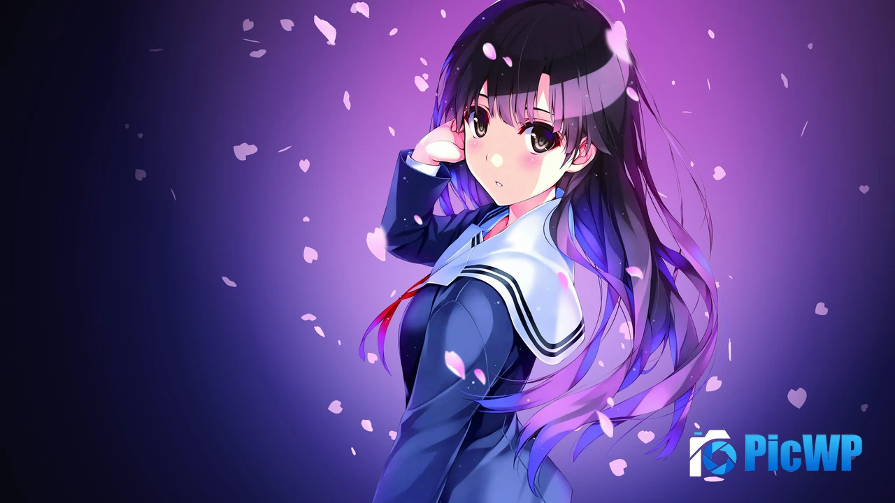 Utaha Kasumigaoka Anime girl 4K PC Wallpaper
