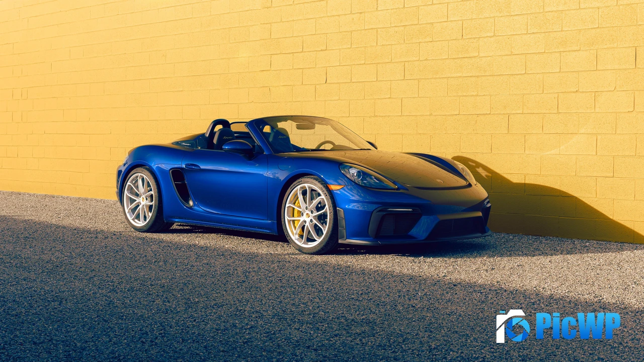 Porsche 718 Spyder 4K PC Wallpaper