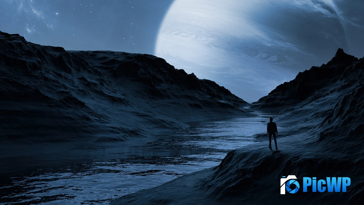 Man Planet 4K PC Wallpaper