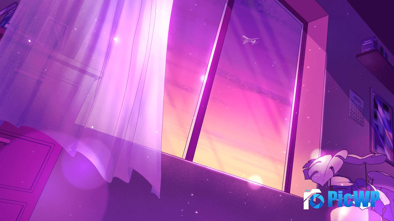 Lofi Pink aesthetic 4K PC Wallpaper
