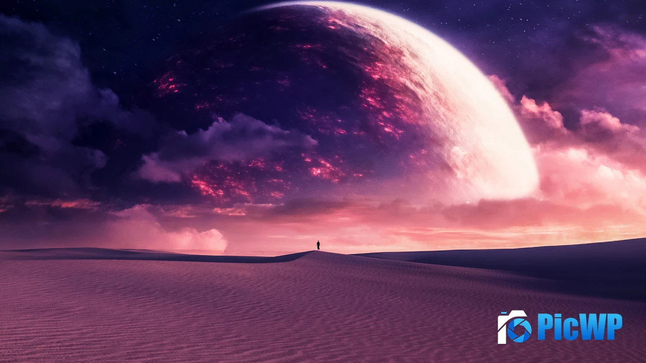 Dreamy Desert 4K PC Wallpaper