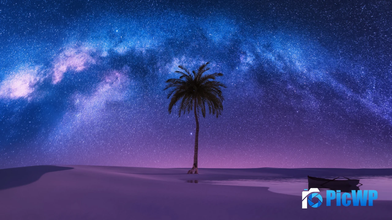 Milky Way Nightscape 4K PC Wallpaper