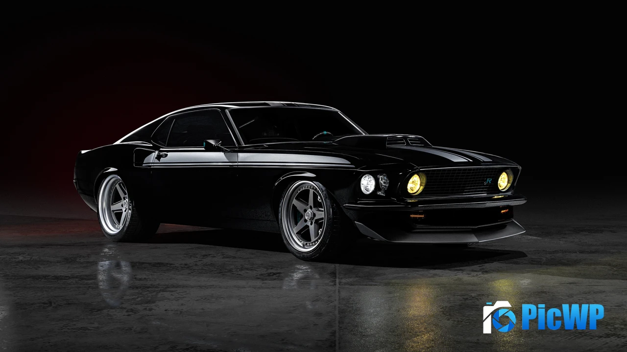 Ford Mustang Mach 1 3K Mobile Wallpaper