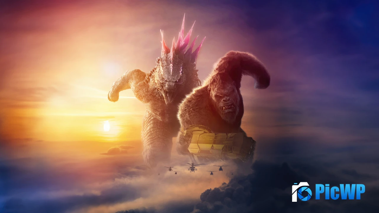 Godzilla x Kong: The New Empire 4K PC Wallpaper