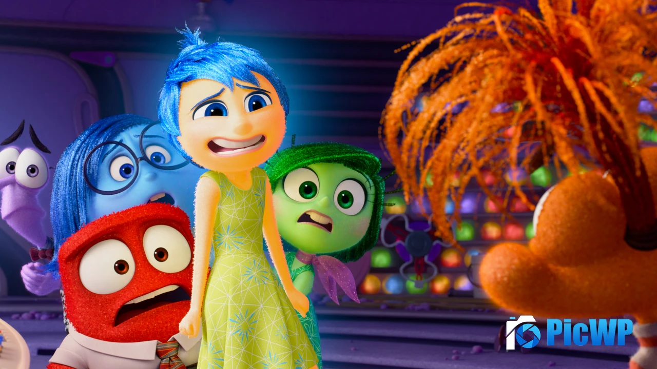 Inside Out 2 Animation movies 4K PC Wallpaper